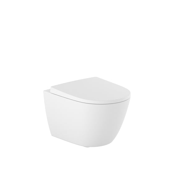 Λεκάνη Κρεμαστή Ona White Matt 48 cm (A346688620) COMPACT Roca